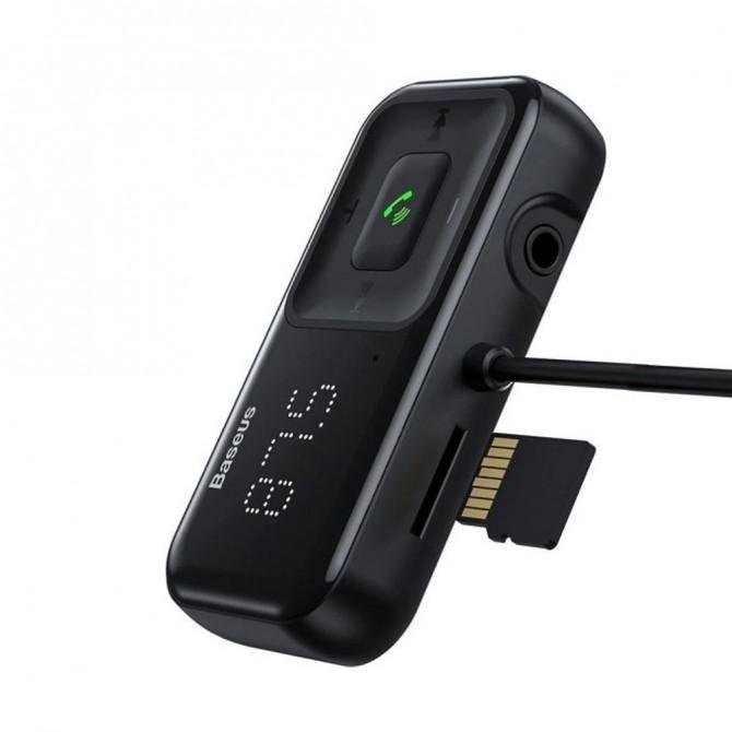 ФМ модулятор Baseus T-Typed S-16 Чорний-1