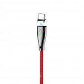 Магнитный кабель Hoco U75 Blaze Type-C Красный 1.2m