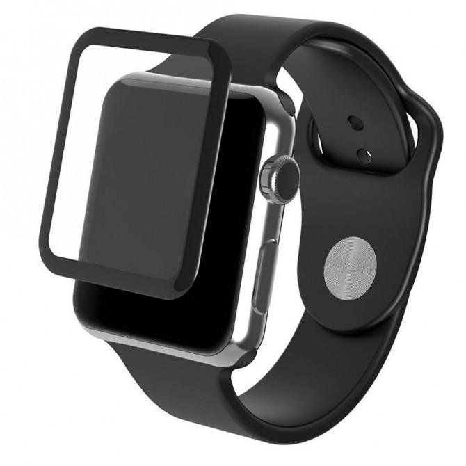 Захисне скло FLEXIGLASS для iWatch 38mm Чорний-3