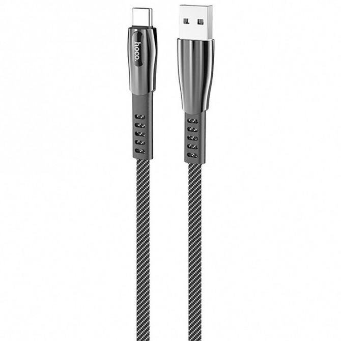 Кабель Hoco U70 Splendor MicroUSB 1,2m Dark Grey-1