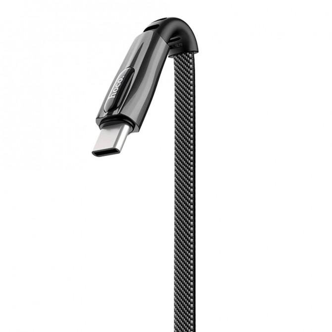 Кабель Hoco U70 Splendor Type-C 1,2m Dark Grey-1