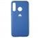 Чехол силиконовый для Huawei P30 Lite Тёмно синий FULL