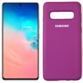 Чехол силиконовый для Samsung G973 Galaxy S10 Виноградный FULL