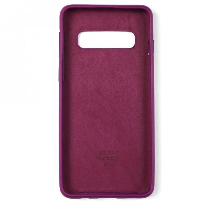 Чехол силиконовый для Samsung G973 Galaxy S10 Виноградный FULL-2