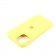 Чехол силиконовый для iPhone 12 mini Желтый FULL
