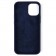 Чохол силіконовий для iPhone 12 mini Темно Синій FULL