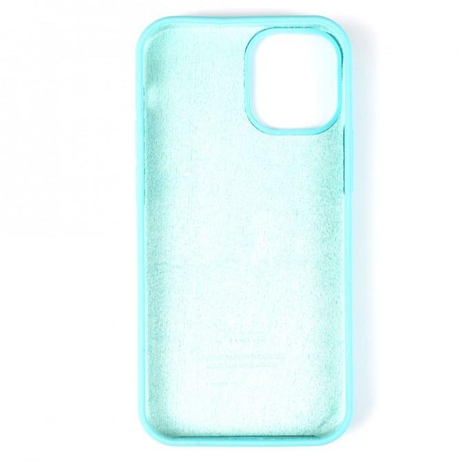 Чохол силіконовий для iPhone 12 mini Оливковий FULL-2