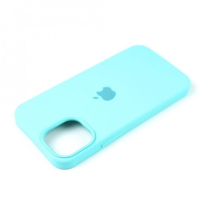 Чохол силіконовий для iPhone 12 mini Оливковий FULL-3