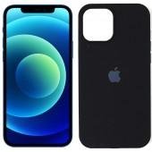 Чохол силіконовий для iPhone 12 mini Чорний FULL
