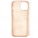 Чехол силиконовый для iPhone 12 mini Бежевый FULL