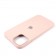 Чехол силиконовый для iPhone 12 mini Бежевый FULL