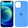 Чехол силиконовый для iPhone 12 mini Морський Синий FULL