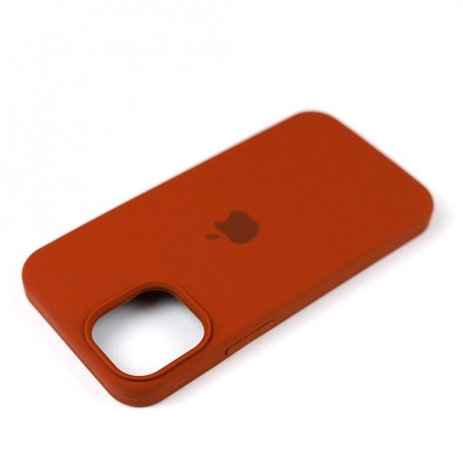 Чехол силиконовый для iPhone 12 mini Коричневый FULL-3