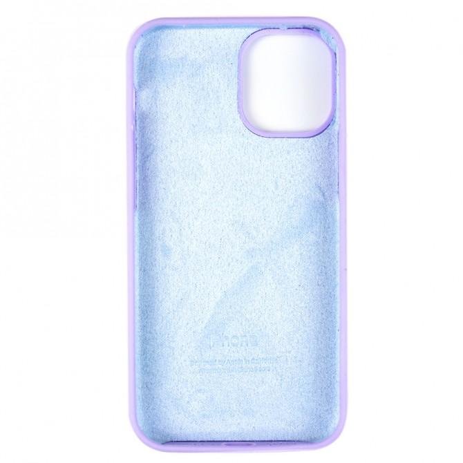 Чохол силіконовий для iPhone 12 mini Лавандовий FULL-2