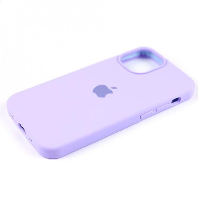 Чохол силіконовий для iPhone 12 mini Лавандовий FULL-4