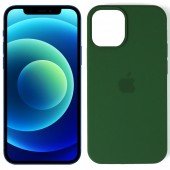 Чохол силіконовий для iPhone 12 mini Темно зелений FULL Чохол силіконовий для iPhone 12 mini Темно зелений FULL