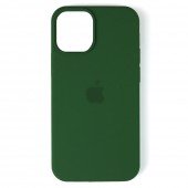 Чохол силіконовий для iPhone 12 mini Темно зелений FULL Чохол силіконовий для iPhone 12 mini Темно зелений FULL