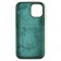 Чехол силиконовый для iPhone 12 mini Темно зеленый FULL