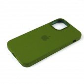 Чехол силиконовый для iPhone 12 mini Хаки FULL Чехол силиконовый для iPhone 12 mini Хаки FULL