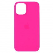 Чохол силіконовий для iPhone 12 mini Яскраво рожевий FULL Чохол силіконовий для iPhone 12 mini Яскраво рожевий FULL
