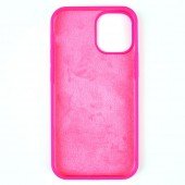 Чохол силіконовий для iPhone 12 mini Яскраво рожевий FULL Чохол силіконовий для iPhone 12 mini Яскраво рожевий FULL