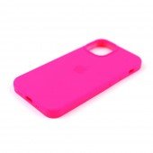 Чохол силіконовий для iPhone 12 mini Яскраво рожевий FULL Чохол силіконовий для iPhone 12 mini Яскраво рожевий FULL