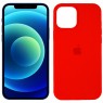Чехол силиконовый для iPhone 12 /12 Pro Красный FULL