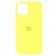 Чехол силиконовый для iPhone 12 /12 Pro Лимонный FULL