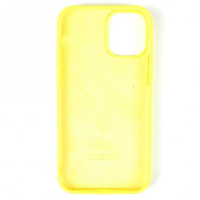 Чехол силиконовый для iPhone 12 /12 Pro Лимонный FULL-2