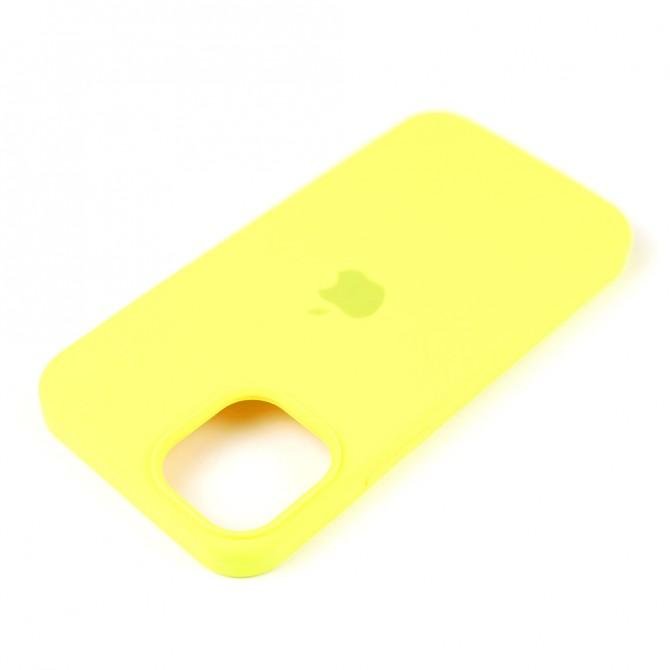 Чехол силиконовый для iPhone 12 /12 Pro Лимонный FULL-3