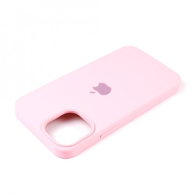 Чохол силіконовий для iPhone 12 /12 Pro Рожевий FULL-4