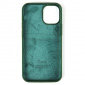 Чохол силіконовий для iPhone 12 /12 Pro Темно зелений FULL Чохол силіконовий для iPhone 12 /12 Pro Темно зелений FULL