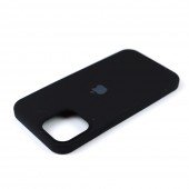 Чехол силиконовый для iPhone 12 /12 Pro Чёрный FULL Чехол силиконовый для iPhone 12 /12 Pro Чёрный FULL