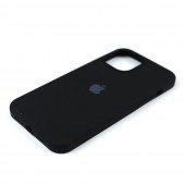 Чехол силиконовый для iPhone 12 /12 Pro Чёрный FULL Чехол силиконовый для iPhone 12 /12 Pro Чёрный FULL