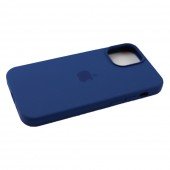 Чехол силиконовый для iPhone 12 /12 Pro Синий FULL Чехол силиконовый для iPhone 12 /12 Pro Синий FULL