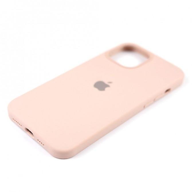 Чехол силиконовый для iPhone 12 Pro Max Бежевый FULL-4