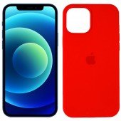 Чехол силиконовый для iPhone 12 Pro Max Красный FULL Чехол силиконовый для iPhone 12 Pro Max Красный FULL