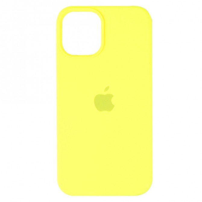 Чехол силиконовый для iPhone 12 Pro Max Лимонный FULL-4