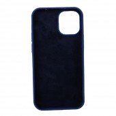 Чехол силиконовый для iPhone 12 Pro Max Синий FULL Чехол силиконовый для iPhone 12 Pro Max Синий FULL