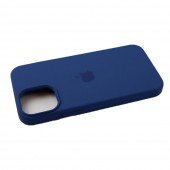 Чехол силиконовый для iPhone 12 Pro Max Синий FULL Чехол силиконовый для iPhone 12 Pro Max Синий FULL