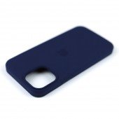 Чохол силіконовий для iPhone 12 Pro Max Темно Синій FULL Чохол силіконовий для iPhone 12 Pro Max Темно Синій FULL