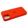 Чехол силиконовый для iPhone 12 mini Оранжевый FULL