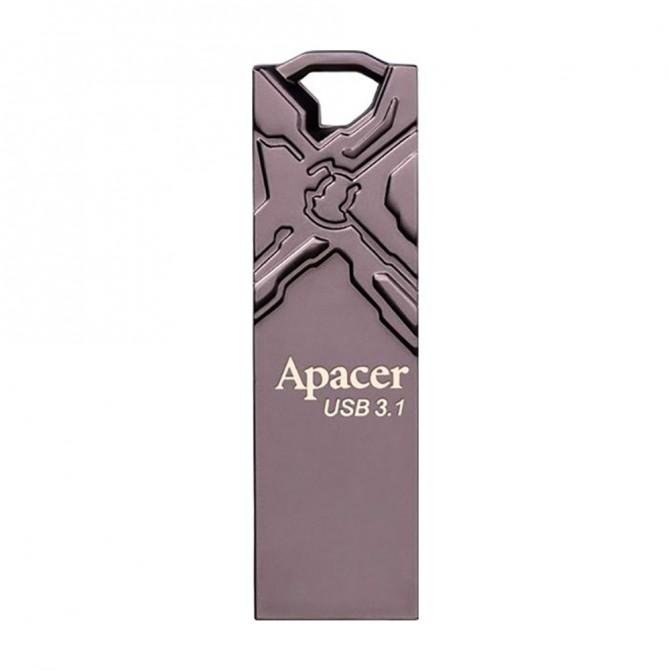 Флеш память Apacer 64Gb AH15F Серый