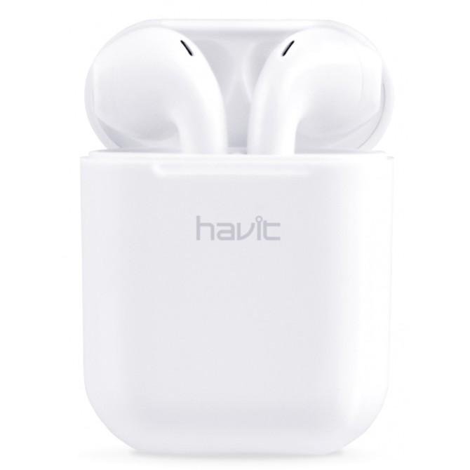 Беспроводные наушники Havit TW932 with charger case White