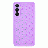 Чохол TPU Honeycomb для Samsung Galaxy A55 Бузковий Чохол TPU Honeycomb для Samsung Galaxy A55 Бузковий