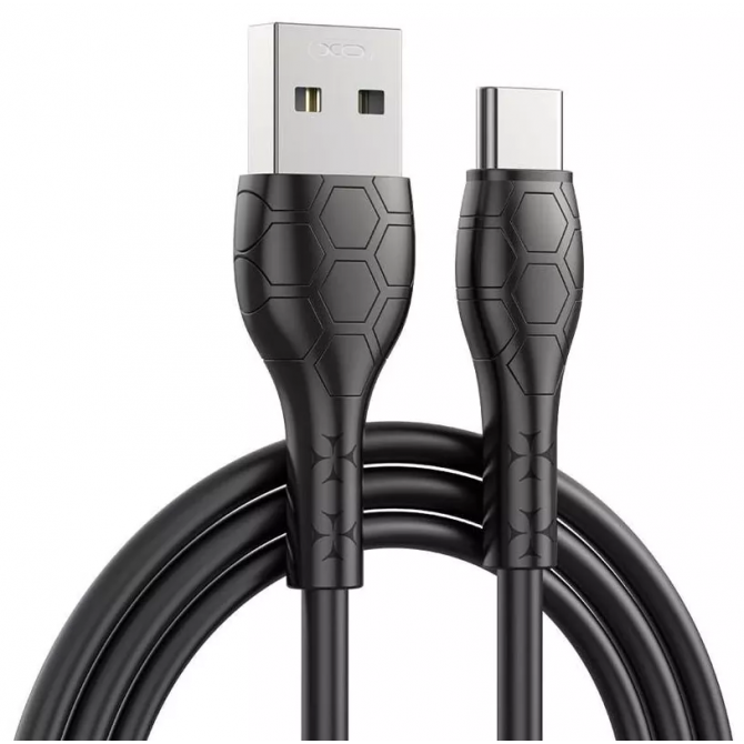Кабель USB XO NB240 Type-C 2.4A Black
