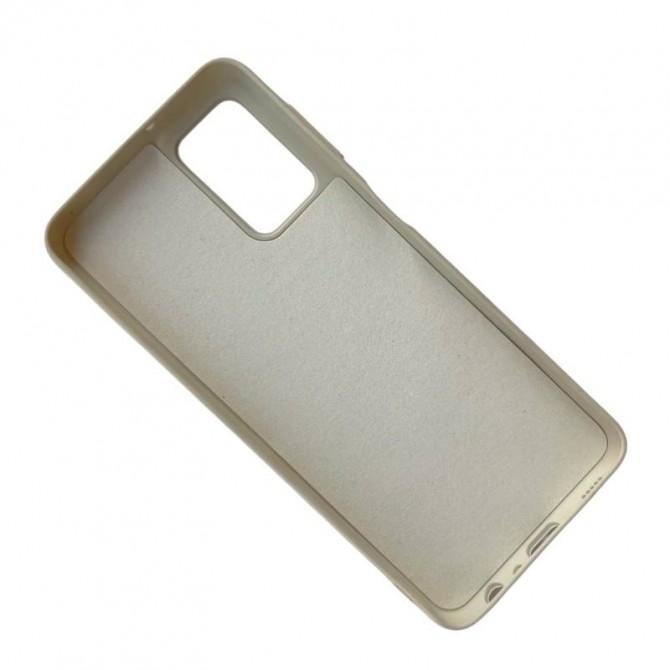 Силіконовий чохол Samsung A325 Galaxy A32 Молочний FULL-3