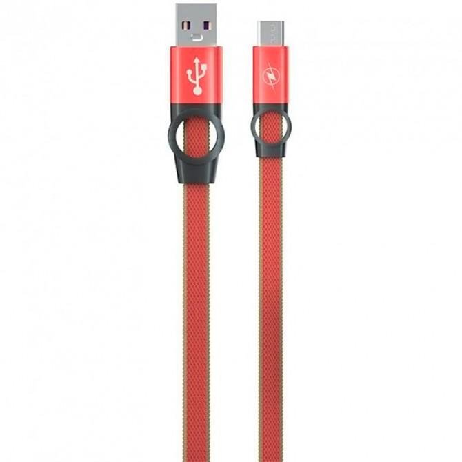 Кабель USB Cable Gelius Pro Flexible 2 GP-UC07m MicroUSB Red