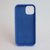 Оригинальный силиконовый чехол для iPhone 15 Royal Blue FULL Оригинальный силиконовый чехол для iPhone 15 Royal Blue FULL