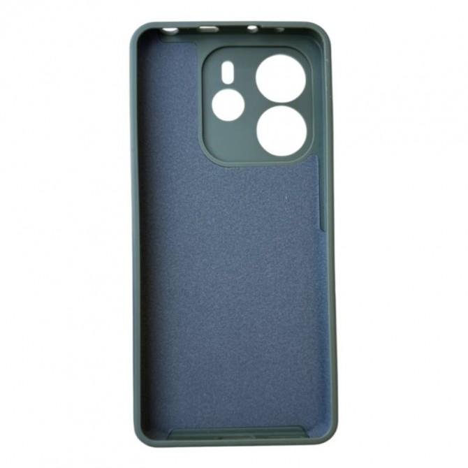 Чехол Soft Case Xiaomi Redmi Note 14 4G Оливковый FULL-1